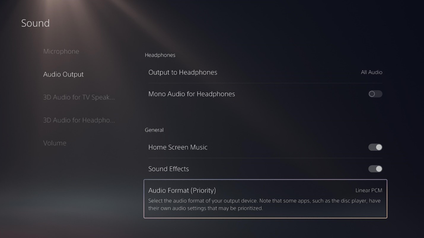 Ps4 set sound clearance to headphones